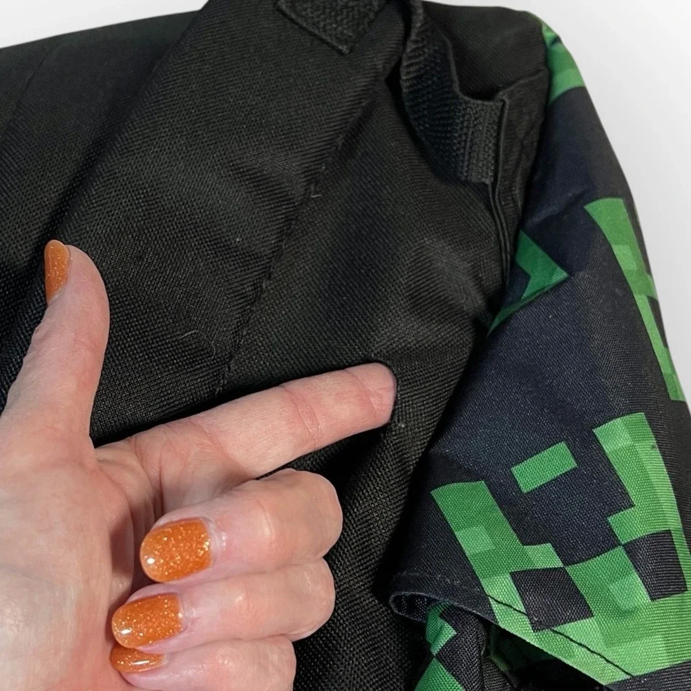 Minecraft Creeper School Backpack Book Bag 17